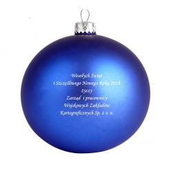 Baubles "Corporate" with logo