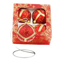 Christmas ornaments decorated with a diameter of 100 millimeters