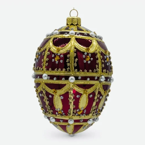 jaja-faberge-bombka-szklana-dekorowana-j018 Jajo Faberge bombka szklana dekorowana