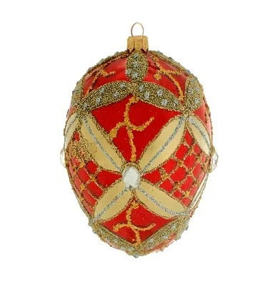 jaja-faberge-bombka-szklana-dekorowana-j030 Jajo Faberge bombka szklana dekorowana j030