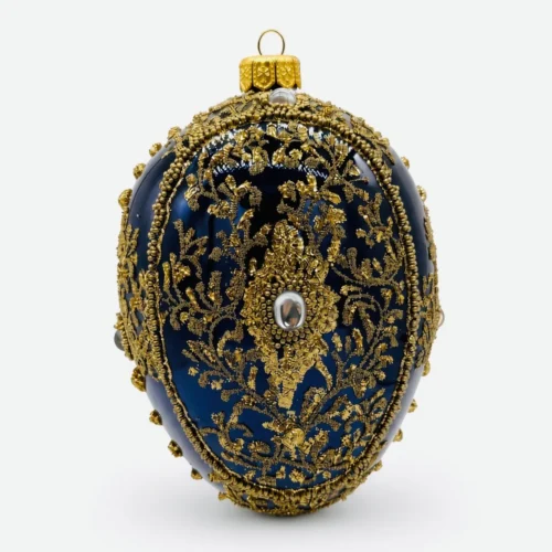 jaja-faberge-bombka-szklana-dekorowana-j032 Jajo Faberge bombka szklana dekorowana