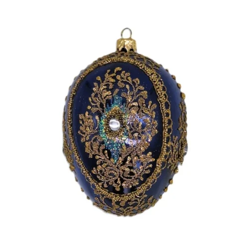 jaja-faberge-bombka-szklana-dekorowana-j032 Jajo Faberge bombka szklana dekorowana j032