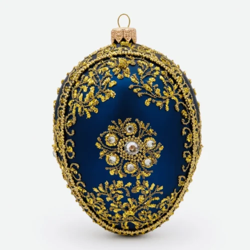 jaja-faberge-bombka-szklana-dekorowana-j034 Jajo Faberge bombka szklana dekorowana