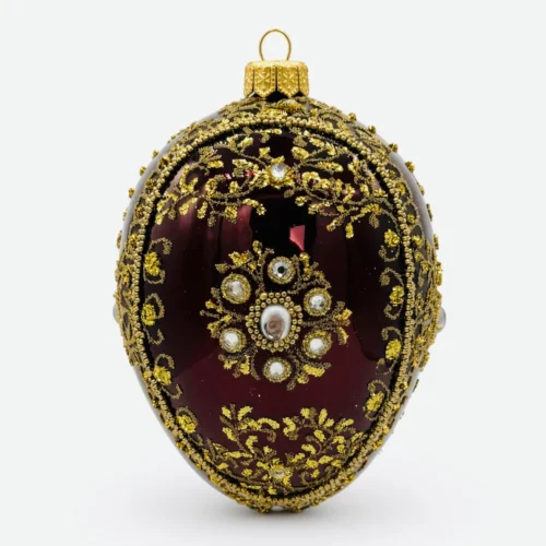 jaja-faberge-bombka-szklana-dekorowana-j038 Jajo Faberge bombka szklana dekorowana