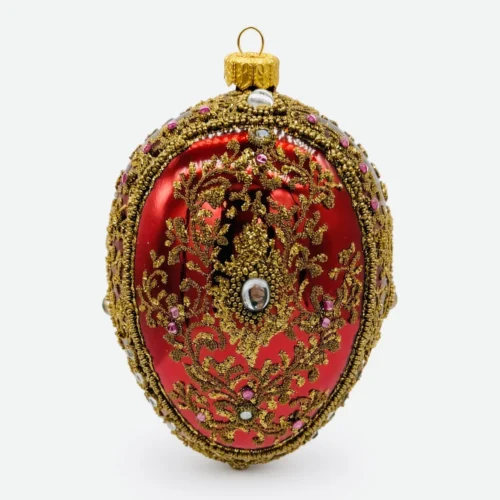 jaja-faberge-bombka-szklana-dekorowana-j040 Jajo Faberge bombka szklana dekorowana