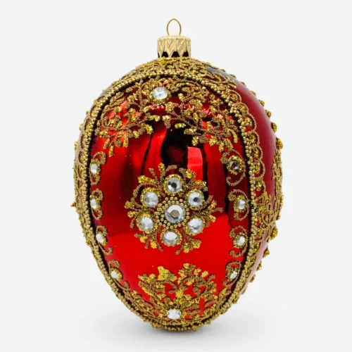jaja-faberge-bombka-szklana-dekorowana-j045 Jajo Faberge bombka szklana dekorowana