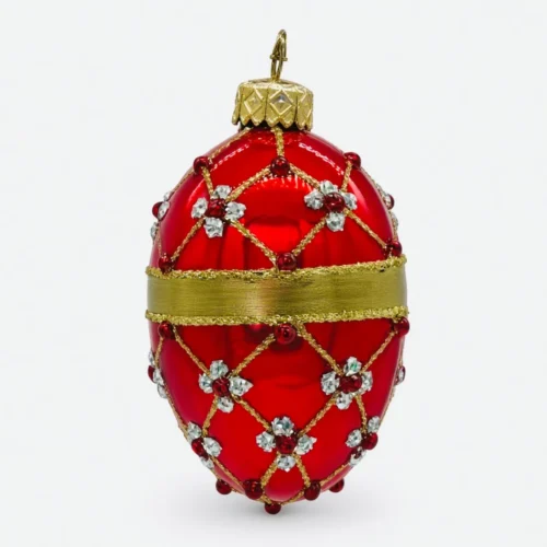 jaja-faberge-male-bombka-szklana-dekorowana-jm01 Jajo Faberge małe bombka szklana dekorowana